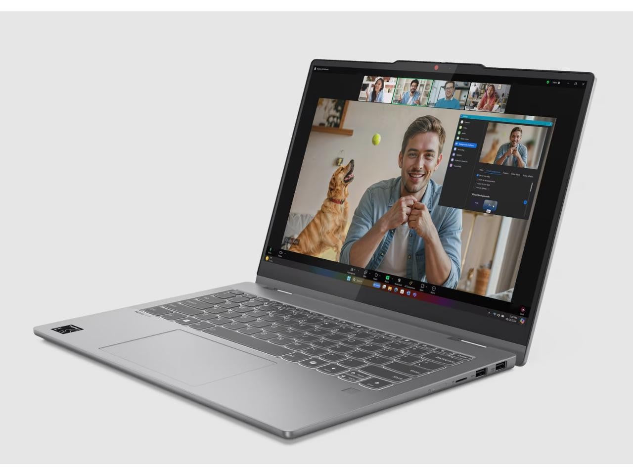 Lenovo IdeaPad 5 Qualcomm Touchscreen Laptop | 14" FHD, 8GB RAM, 256GB SSD, Windows 11 – Refurbished (Gray)