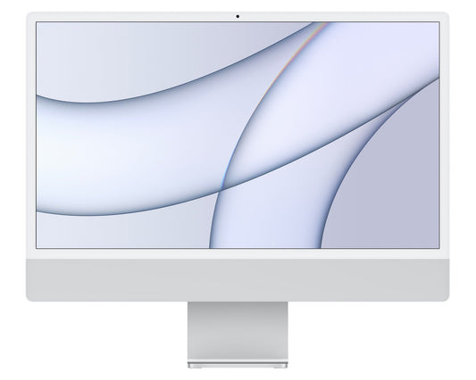Apple iMac 24" (2021) Silver – M1 8-Core GPU • 16GB RAM • 2TB SSD – Magic Keyboard 2 + Mouse 2 – A+ Grade - Refurbished