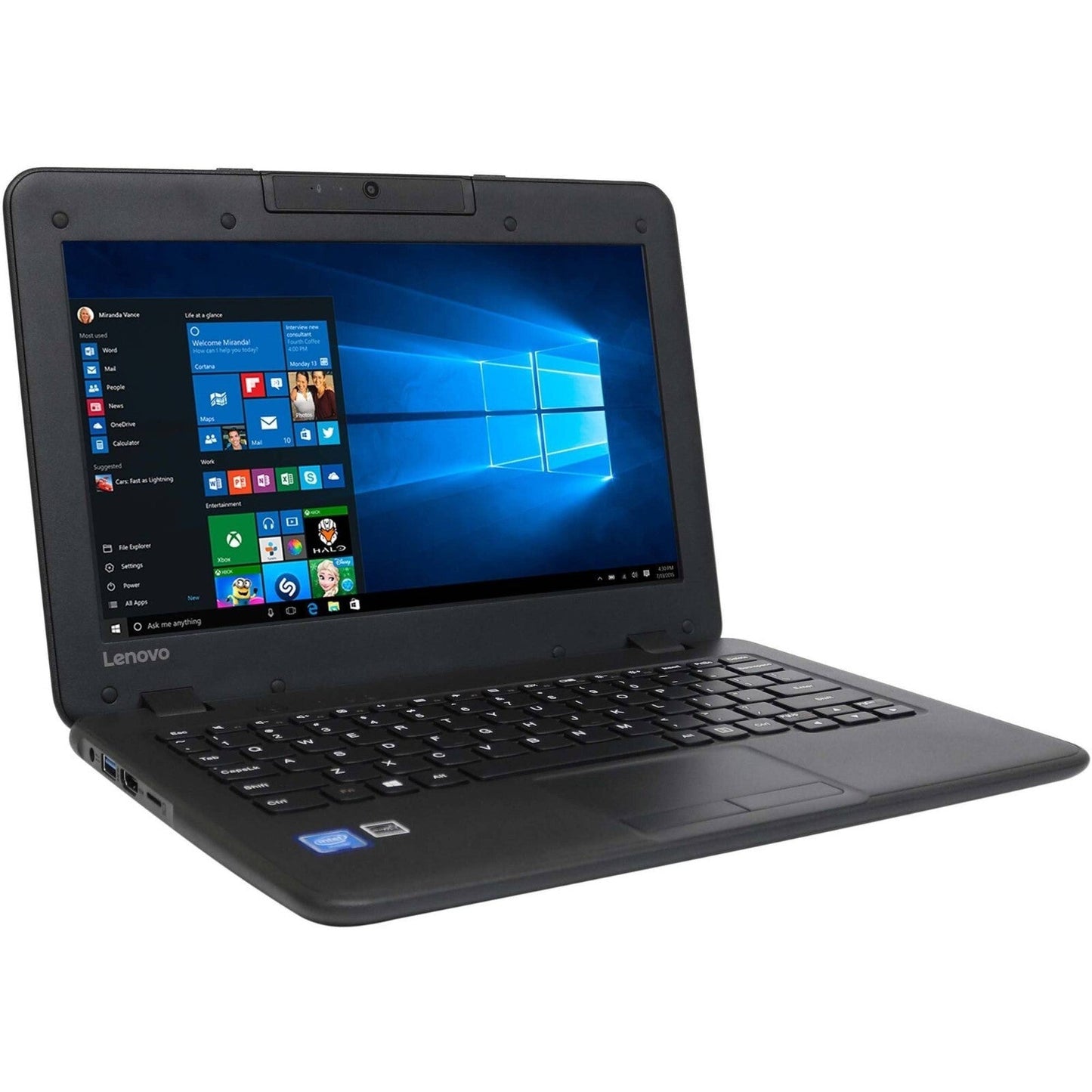 Lenovo N22 80S6 Chromebook | 11.6" Student Laptop, 4GB RAM, 64GB SSD, WiFi – Refurbished