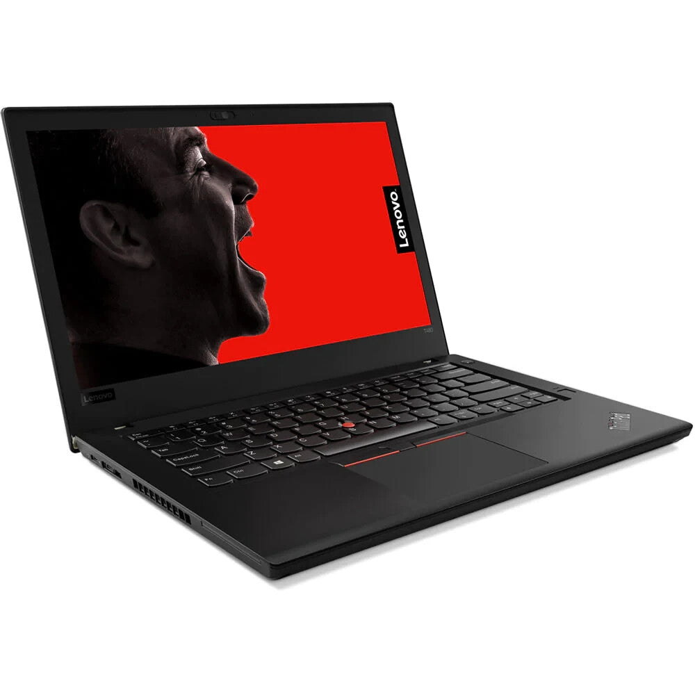 Lenovo 14 Inch ThinkPad T480 FHD Display i5 -  1.6GHz - 16GB / 256GB SSD - Refurbished