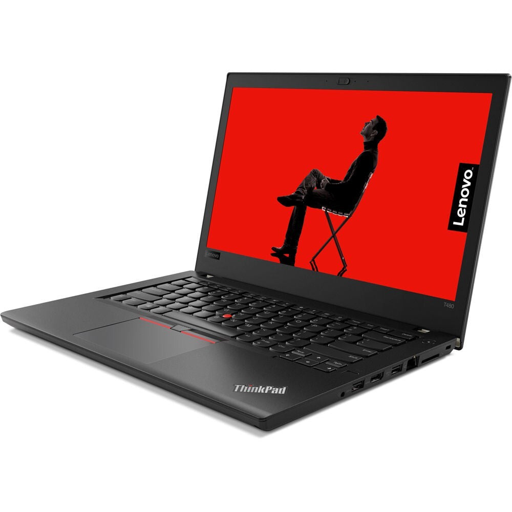 Lenovo 14 Inch ThinkPad T480 FHD Display i5 -  1.6GHz - 16GB / 256GB SSD - Refurbished