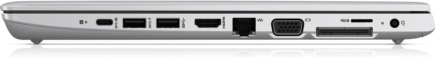 HP ProBook 640 Laptop | Intel Core i5-8250U, 16GB RAM, 512GB SSD, Windows 11 Pro, Touchscreen - Refurbished